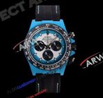 TW Factory Clone Rolex Diw Daytona Celeste Invert Blue Watch Carbon Fiber Case 